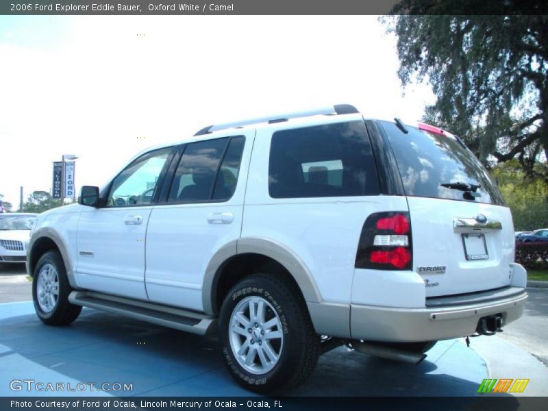 Oxford White / Camel 2006 Ford Explorer Eddie Bauer