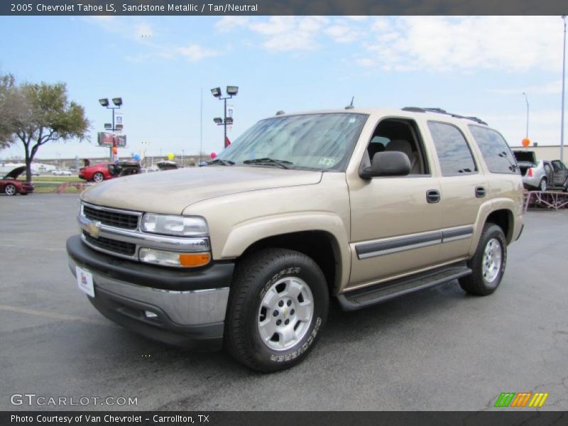 Sandstone Metallic / Tan/Neutral 2005 Chevrolet Tahoe LS