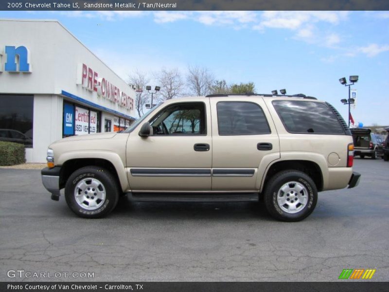 Sandstone Metallic / Tan/Neutral 2005 Chevrolet Tahoe LS