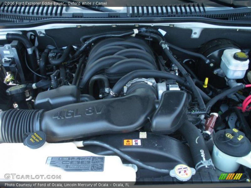  2006 Explorer Eddie Bauer Engine - 4.6 Liter SOHC 24-Valve Triton V8