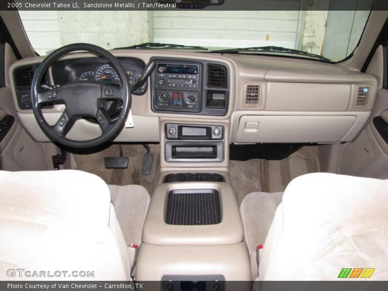Sandstone Metallic / Tan/Neutral 2005 Chevrolet Tahoe LS