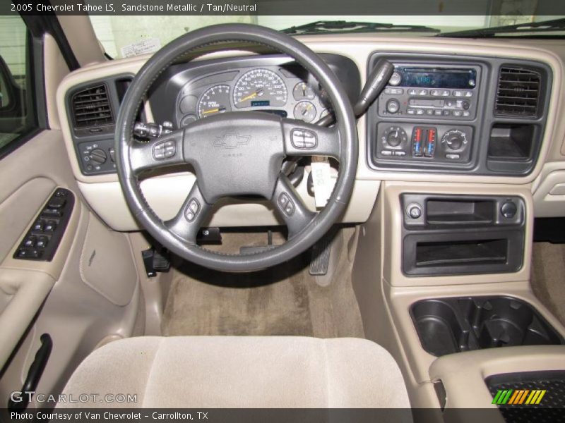 Sandstone Metallic / Tan/Neutral 2005 Chevrolet Tahoe LS