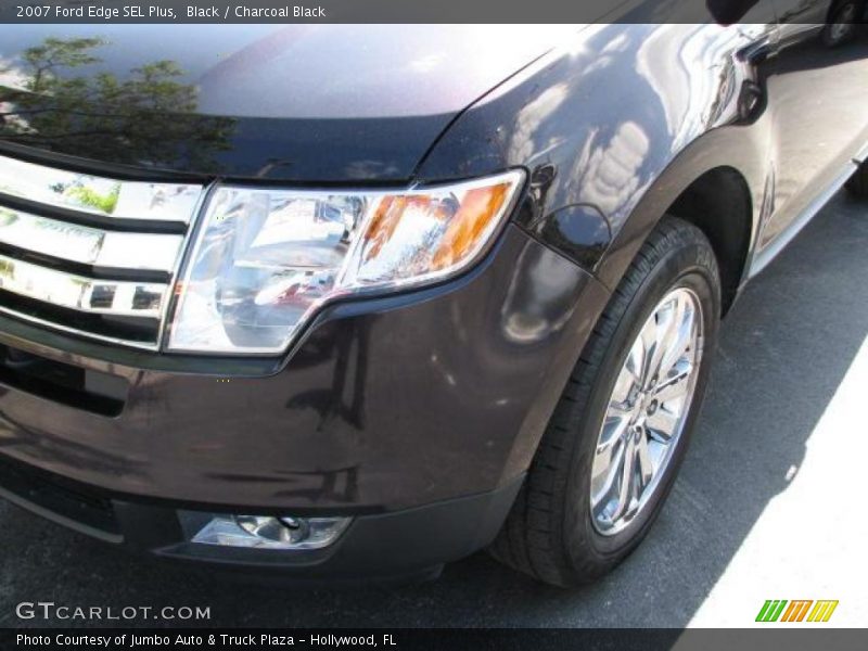 Black / Charcoal Black 2007 Ford Edge SEL Plus