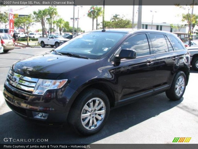 Black / Charcoal Black 2007 Ford Edge SEL Plus