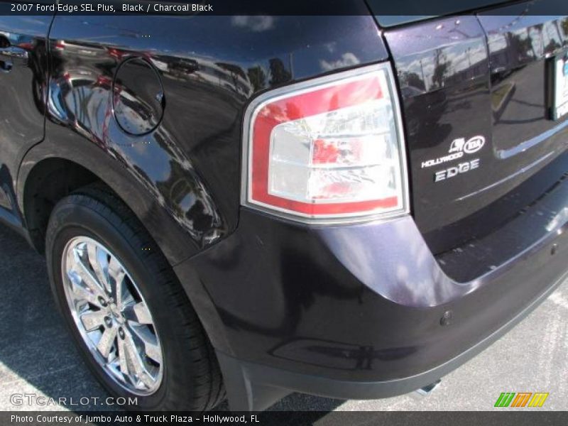 Black / Charcoal Black 2007 Ford Edge SEL Plus