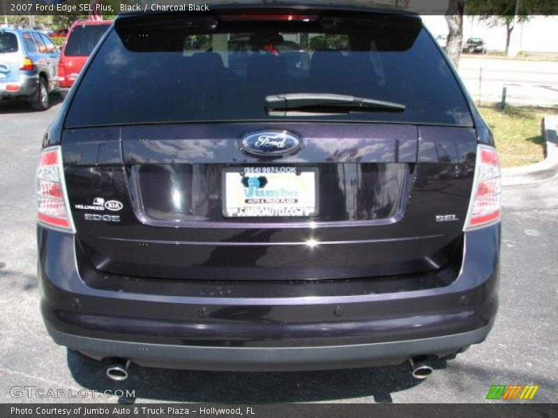 Black / Charcoal Black 2007 Ford Edge SEL Plus
