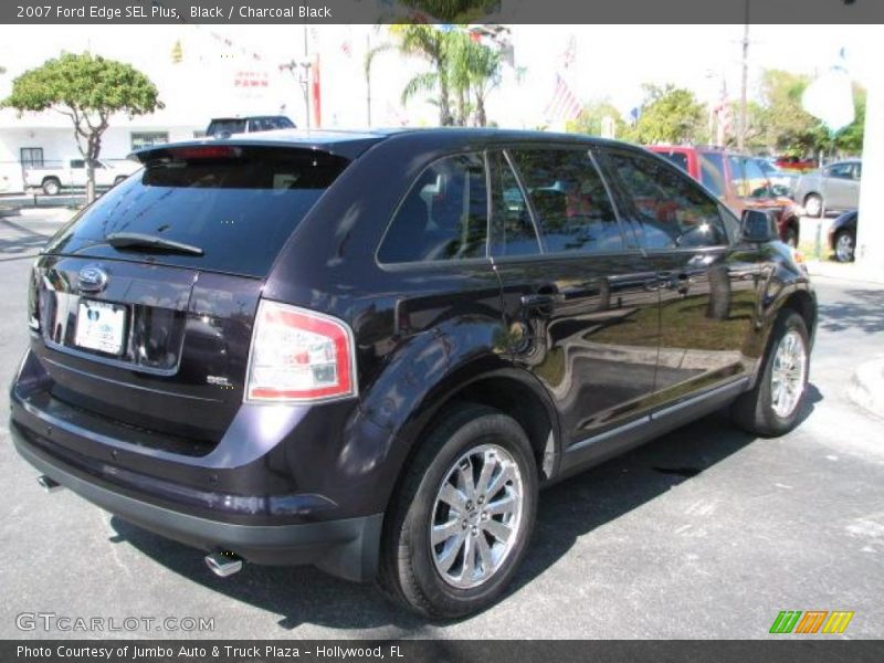 Black / Charcoal Black 2007 Ford Edge SEL Plus
