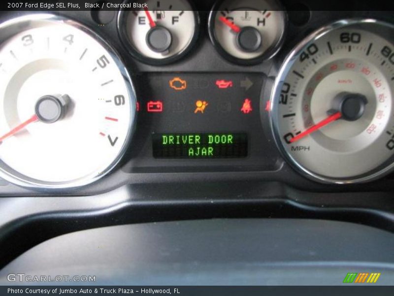 Black / Charcoal Black 2007 Ford Edge SEL Plus