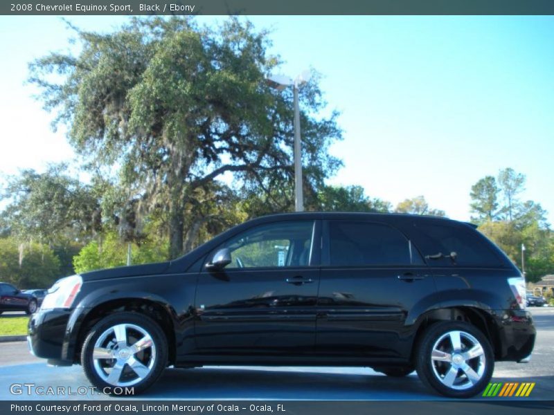 Black / Ebony 2008 Chevrolet Equinox Sport