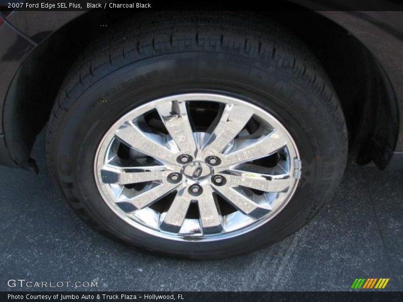 Black / Charcoal Black 2007 Ford Edge SEL Plus