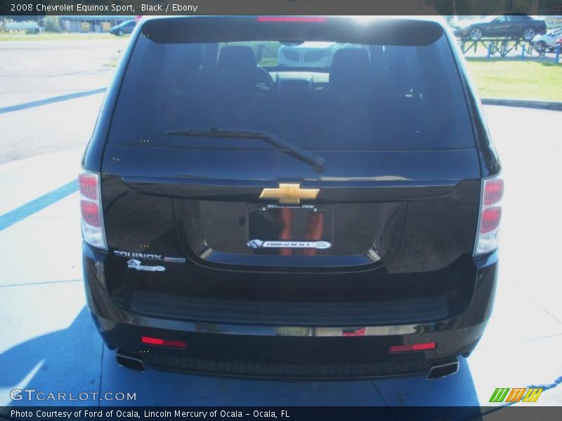 Black / Ebony 2008 Chevrolet Equinox Sport