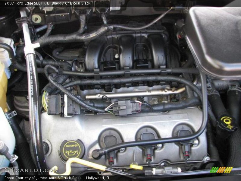Black / Charcoal Black 2007 Ford Edge SEL Plus