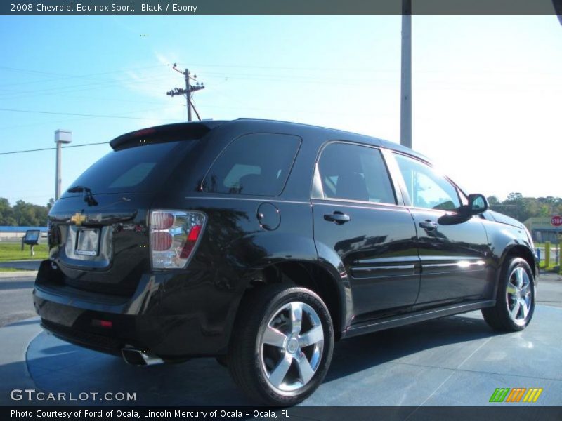 Black / Ebony 2008 Chevrolet Equinox Sport