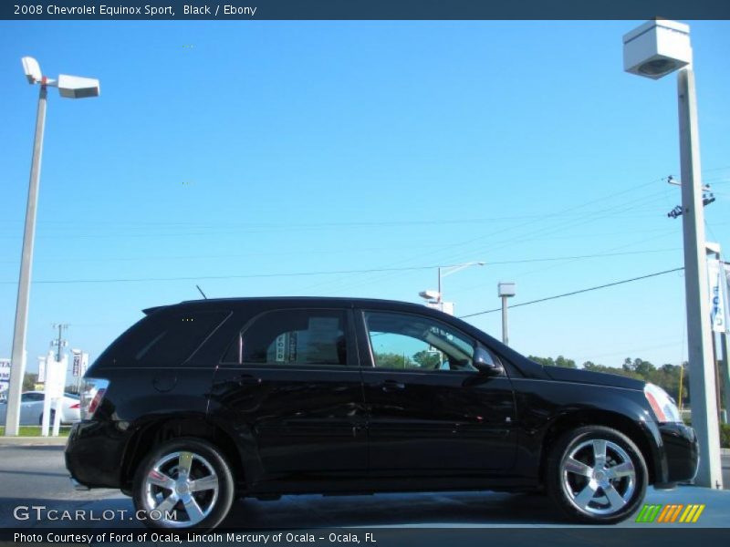 Black / Ebony 2008 Chevrolet Equinox Sport
