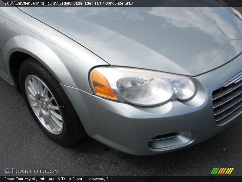 Satin Jade Pearl / Dark Slate Gray 2006 Chrysler Sebring Touring Sedan
