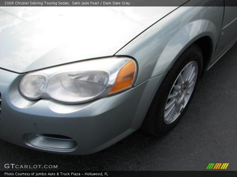 Satin Jade Pearl / Dark Slate Gray 2006 Chrysler Sebring Touring Sedan