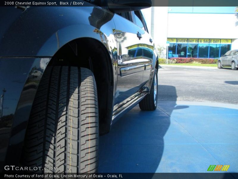 Black / Ebony 2008 Chevrolet Equinox Sport