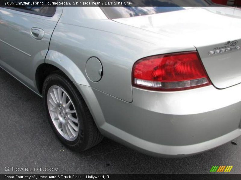 Satin Jade Pearl / Dark Slate Gray 2006 Chrysler Sebring Touring Sedan