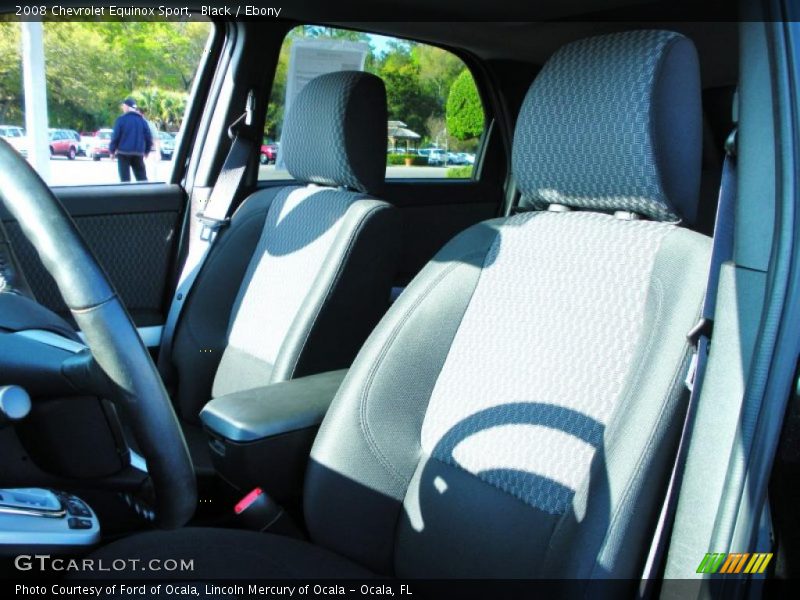 Black / Ebony 2008 Chevrolet Equinox Sport