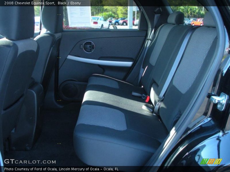  2008 Equinox Sport Ebony Interior