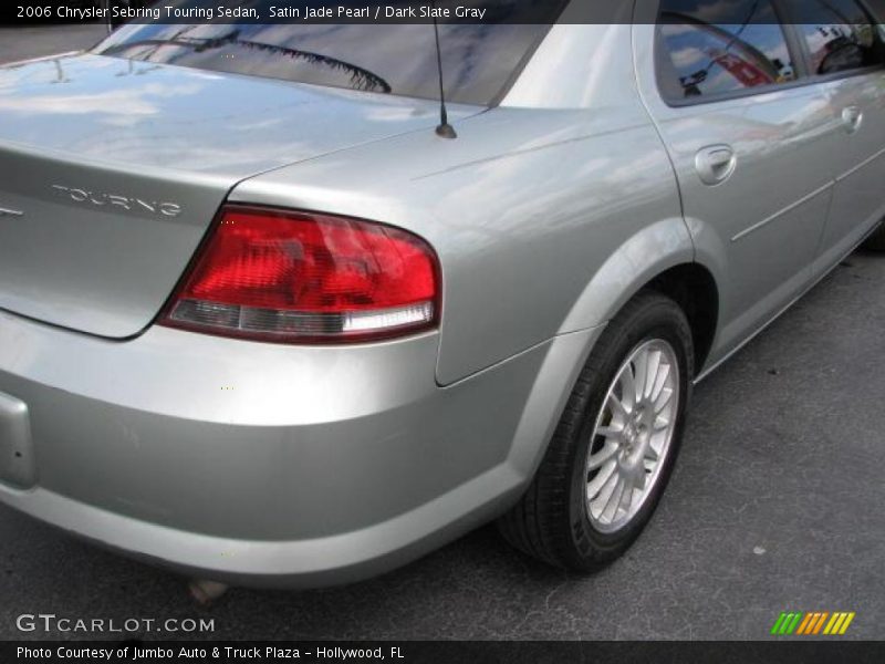 Satin Jade Pearl / Dark Slate Gray 2006 Chrysler Sebring Touring Sedan