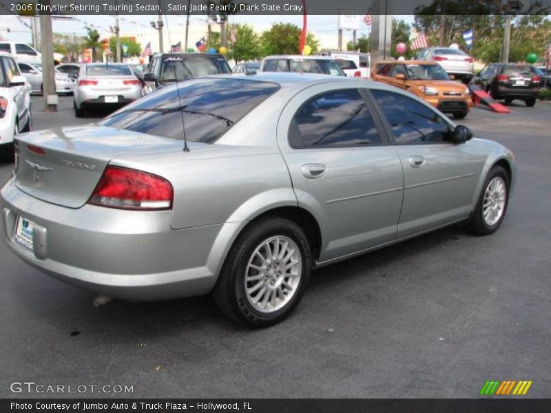 Satin Jade Pearl / Dark Slate Gray 2006 Chrysler Sebring Touring Sedan