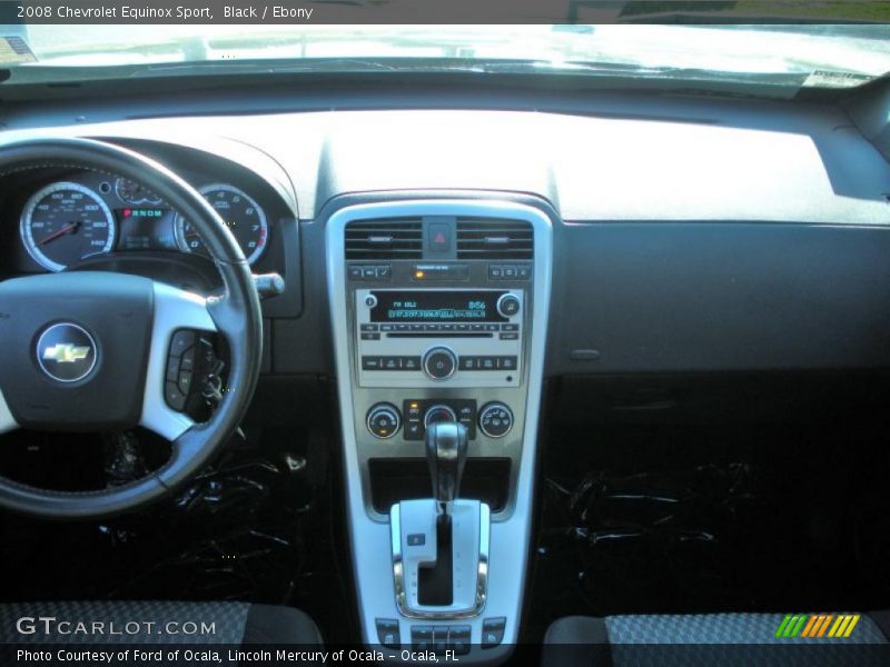 Dashboard of 2008 Equinox Sport