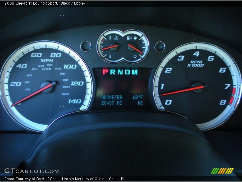  2008 Equinox Sport Sport Gauges