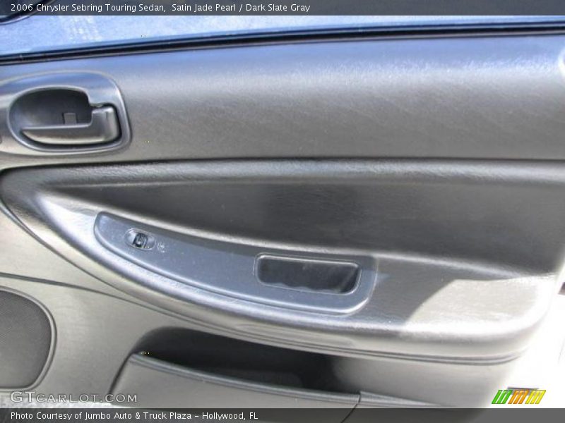 Satin Jade Pearl / Dark Slate Gray 2006 Chrysler Sebring Touring Sedan