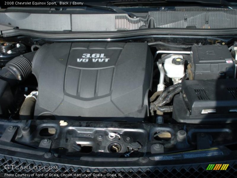  2008 Equinox Sport Engine - 3.6 Liter DOHC 24-Valve VVT V6
