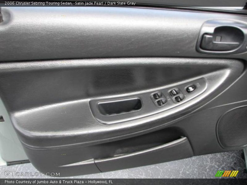Satin Jade Pearl / Dark Slate Gray 2006 Chrysler Sebring Touring Sedan