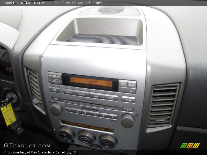 Red Brawn / Graphite/Titanium 2006 Nissan Titan LE Crew Cab