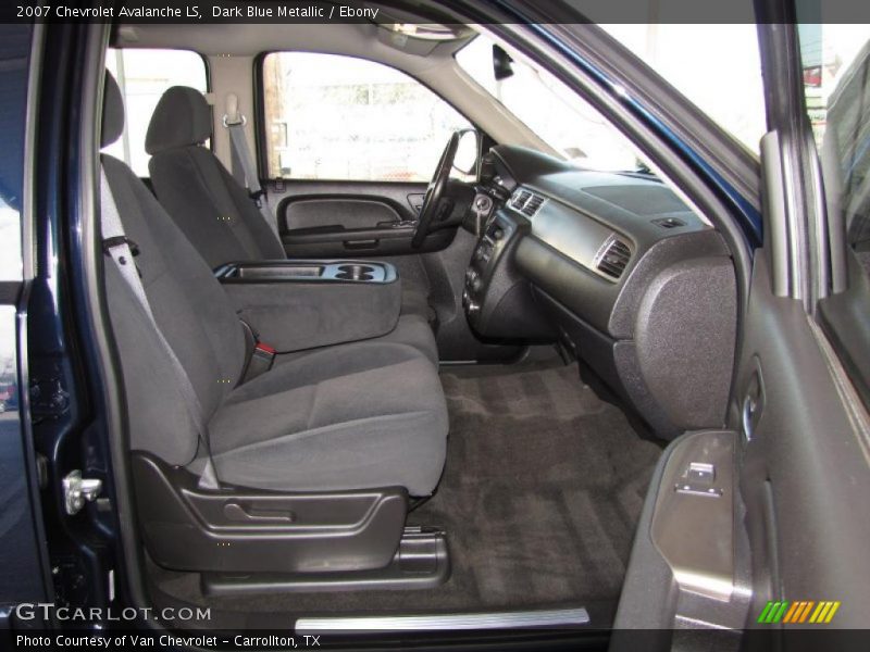 Dark Blue Metallic / Ebony 2007 Chevrolet Avalanche LS