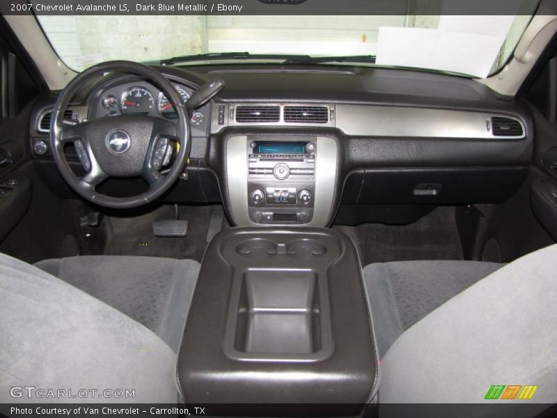 Dark Blue Metallic / Ebony 2007 Chevrolet Avalanche LS