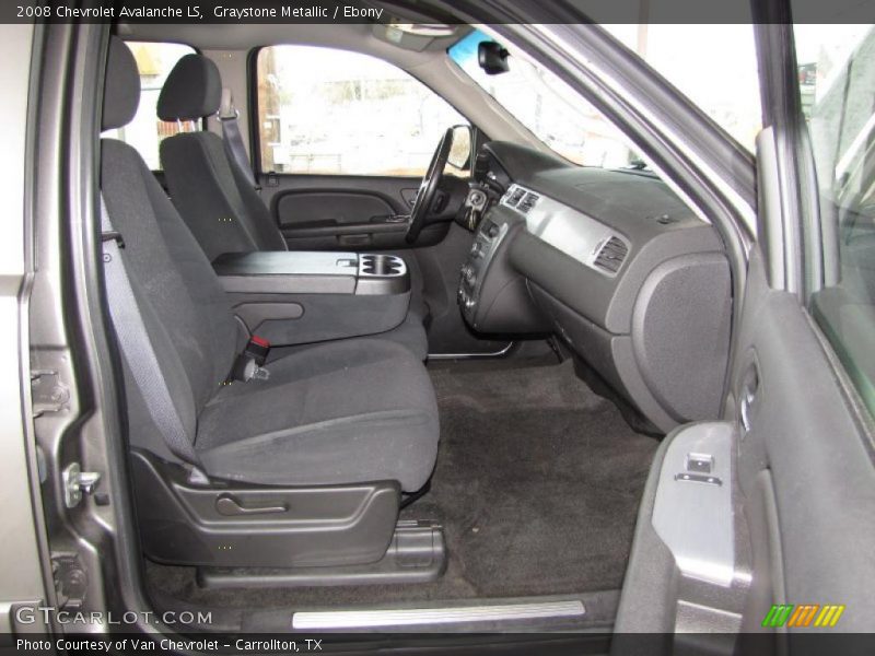 Graystone Metallic / Ebony 2008 Chevrolet Avalanche LS