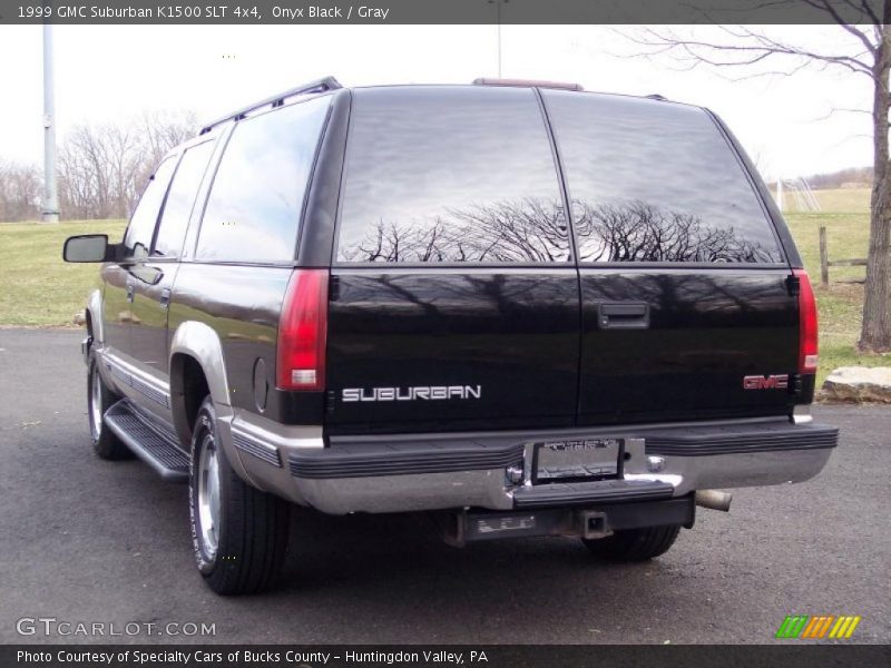 Onyx Black / Gray 1999 GMC Suburban K1500 SLT 4x4