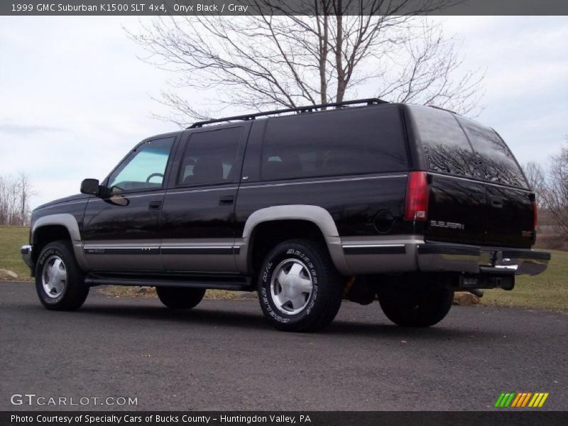 Onyx Black / Gray 1999 GMC Suburban K1500 SLT 4x4
