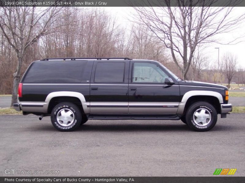 Onyx Black / Gray 1999 GMC Suburban K1500 SLT 4x4
