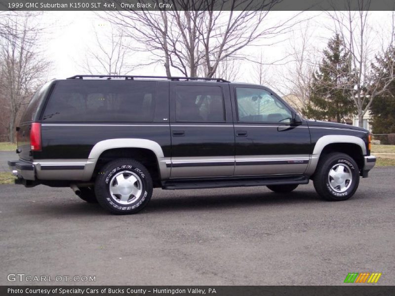 Onyx Black / Gray 1999 GMC Suburban K1500 SLT 4x4