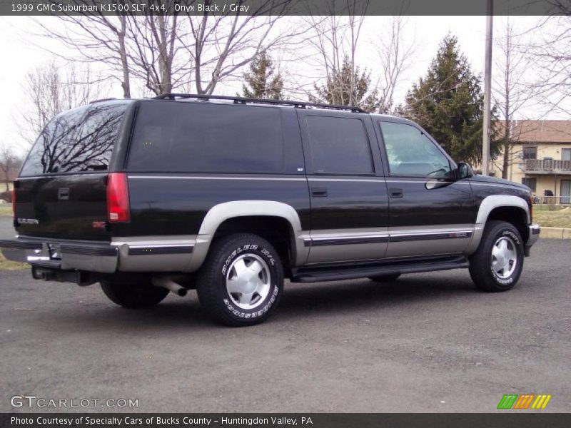 Onyx Black / Gray 1999 GMC Suburban K1500 SLT 4x4