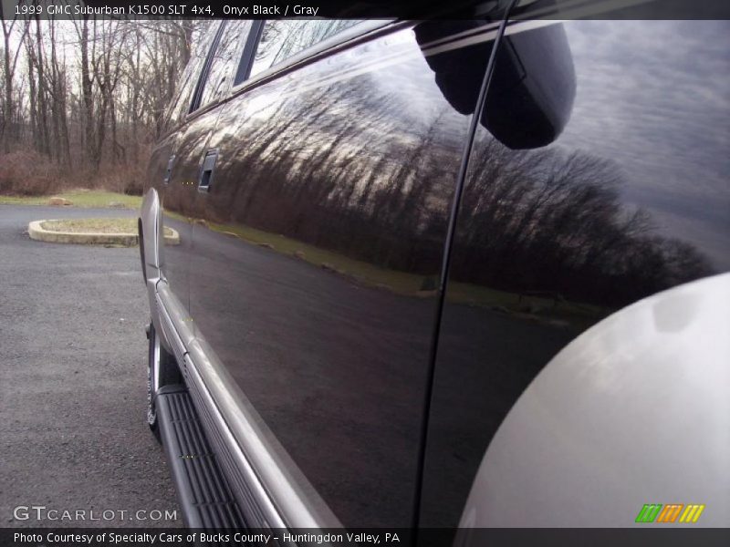 Onyx Black / Gray 1999 GMC Suburban K1500 SLT 4x4