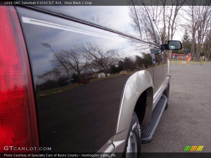 Onyx Black / Gray 1999 GMC Suburban K1500 SLT 4x4