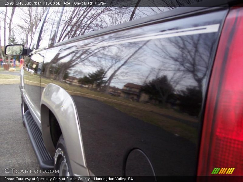 Onyx Black / Gray 1999 GMC Suburban K1500 SLT 4x4