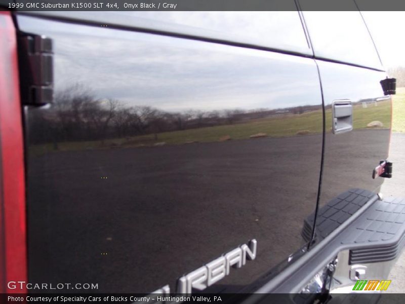 Onyx Black / Gray 1999 GMC Suburban K1500 SLT 4x4