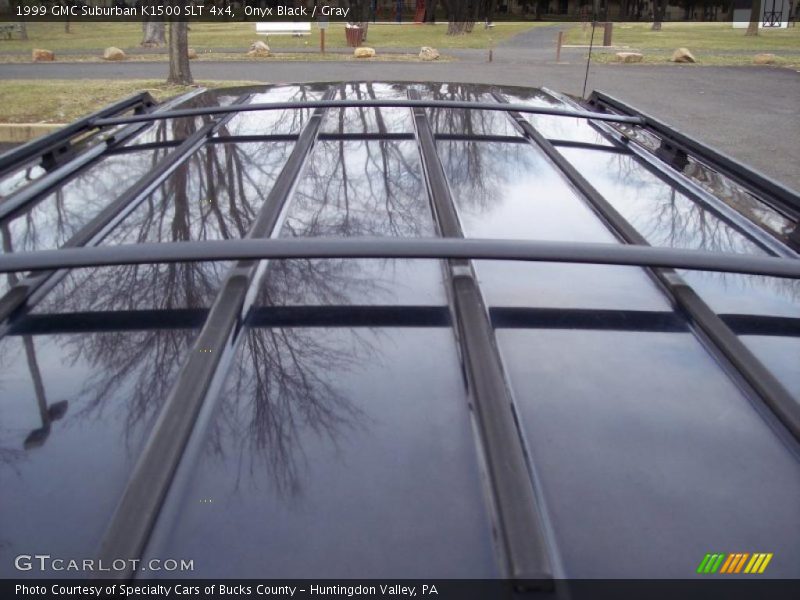Onyx Black / Gray 1999 GMC Suburban K1500 SLT 4x4