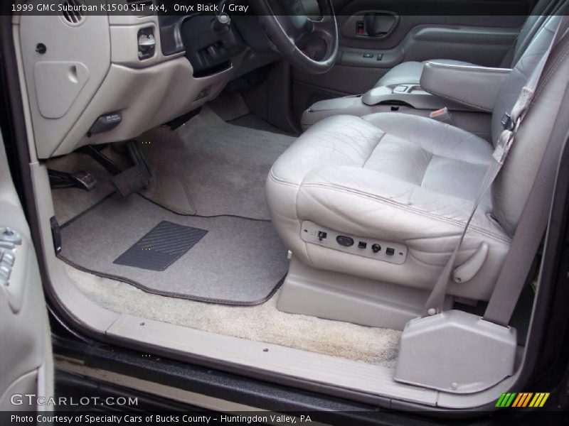 Onyx Black / Gray 1999 GMC Suburban K1500 SLT 4x4