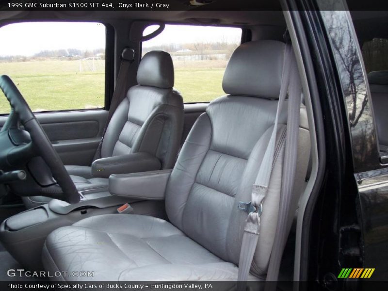Onyx Black / Gray 1999 GMC Suburban K1500 SLT 4x4