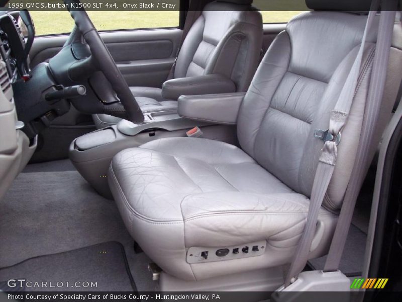 Onyx Black / Gray 1999 GMC Suburban K1500 SLT 4x4