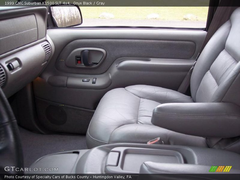 Onyx Black / Gray 1999 GMC Suburban K1500 SLT 4x4