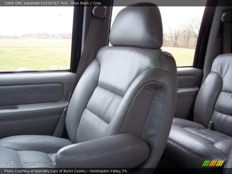 Onyx Black / Gray 1999 GMC Suburban K1500 SLT 4x4